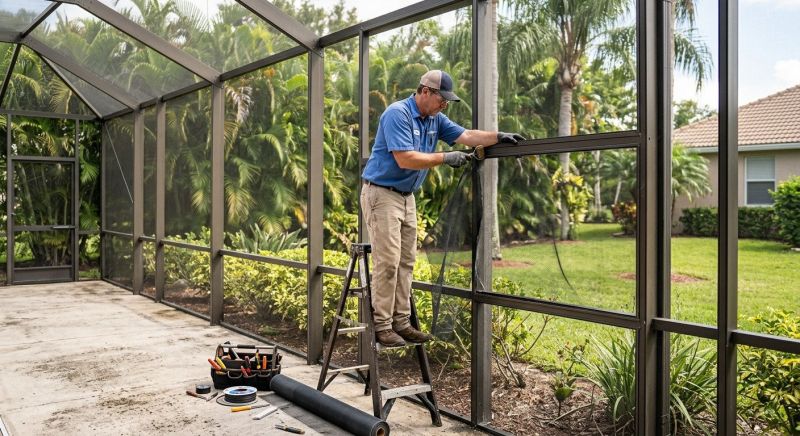 Deck Canopy Repair
