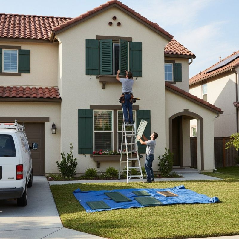 Shutter Handle Repair in Denver, CO